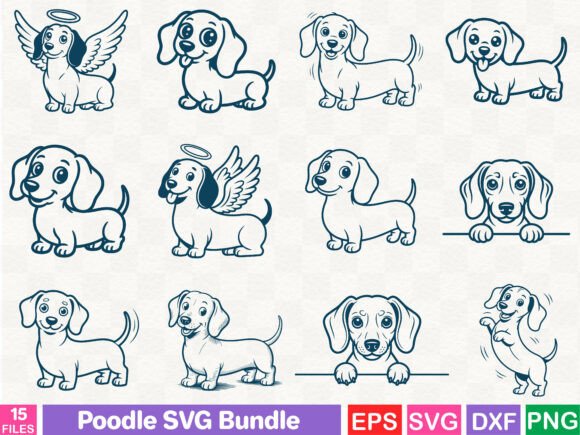 A First Look at the Poodle SVG Bundle for Embroidery
