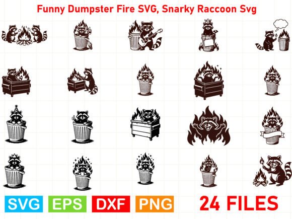 A Snarky Raccoon Graphic for Crafters and Illustrations