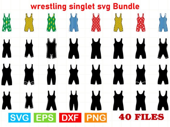 From Graphics to Branding: The Wrestling Singlet Bundle
