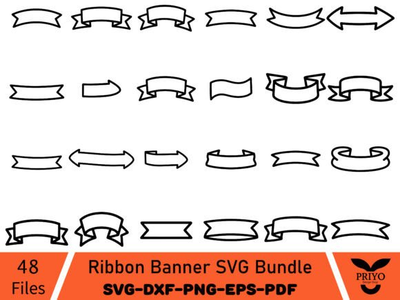 Ribbon Banner SVG Bundle: A Graphic Designer's Review for Real Client Work