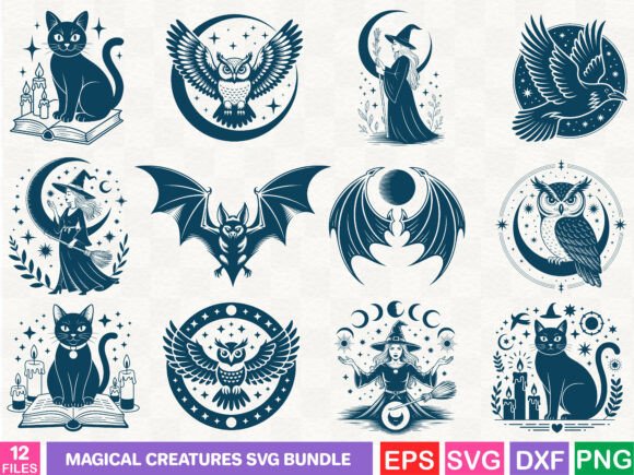 The Enchanting Power of Magical Creatures Graphics for Brand Storytelling