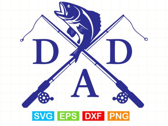 The Fishing Dad SVG: A T-Shirt Graphic with Seasonal Appeal