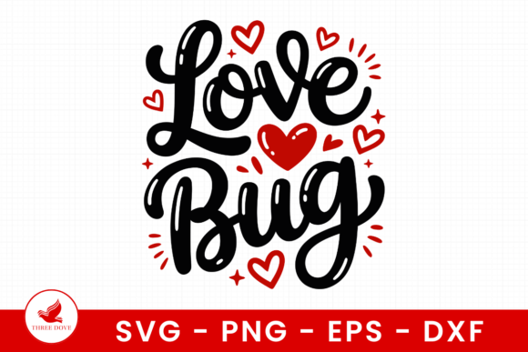 The Love Bug SVG: A Graphic Asset for Brand-Friendly T-Shirt Designs