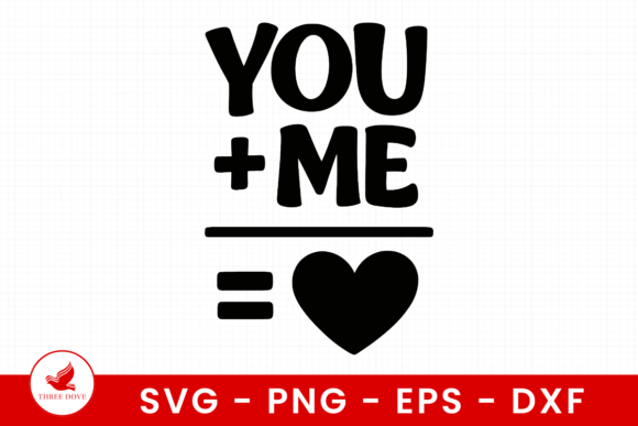 You Me SVG for Crafts, T-Shirts & Graphic Projects